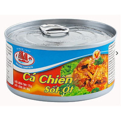 Combo 4 hộp Cá chiên sốt ớt 175g