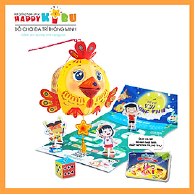 Lồng đèn Trung Thu Happy Kibu - Lồng Đèn Kết Nối Sáng Tạo - Gà con Tinh Nghịch