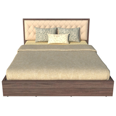 Giường ngủ cao cấp Tundo màu nâu 180cm x 200cm