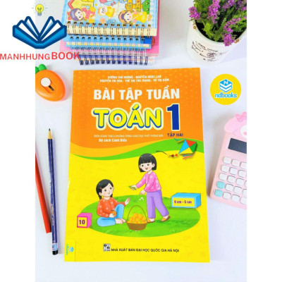 Sách - Bài Tập Tuần Toán 1 Tập 2 - Cánh Diều.