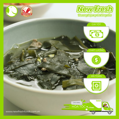 [GIAO NHANH HCM] Rong Biển Khô Nấu Soup Cut Wakame Nhật Bản - Gói 500Gr