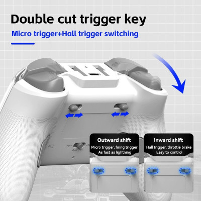 Gamepad tay game Không dây Bluetooth Z04 Đa kết nối cho máy tính, laptop, smartphone hàng nhập khẩu