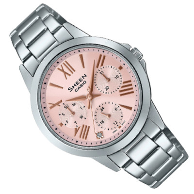 Đồng Hồ Casio Nữ Sheen Dây Kim Loại SHE-3516D-4AUDF