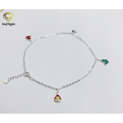 Lắc chân bạc Ý 925 Huệ Ngân-Angry Birds RYBJ50036