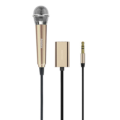 Microphone Karaoke Remax RMK-K01 (Màu Ngẫu Nhiên) - Hàng Chính Hãng