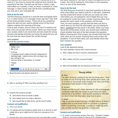 A2 Key 1 with 6 Complete Practice Tests - New Format 2020