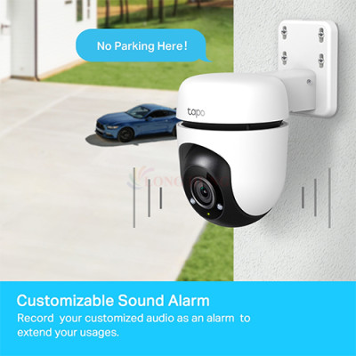 Camera ngoài trời TP-Link Tapo Pan/Tilt Outdoor Home Security Wifi 1080p C500 - Hàng chính hãng