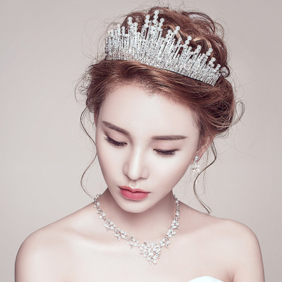 Vương miện ngọc trai cô dâu