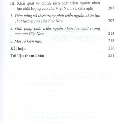 Chính Sách Phát Triển Nguồn Nhân Lực Chất Lượng Cao Ở Nhật Bản Và Hàn Quốc Gợi Ý Cho Việt Nam