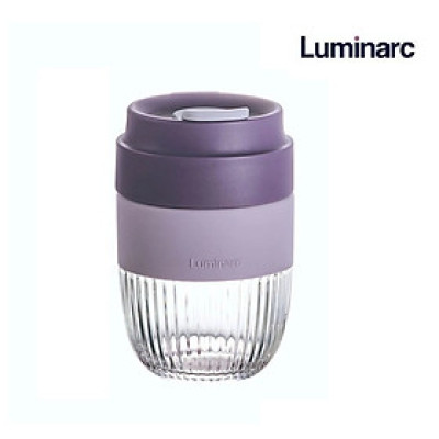 Cốc thủy tinh Luminarc Ease màu tím 350ml -V5072