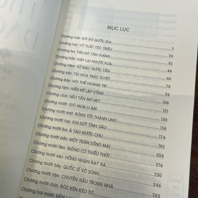 TRÚC THƯ DAO 2 – NƯỚC TẤN – GIÓ NỔI CUNG ĐÌNH – Văn Giản Tử – Tố Hinh dịch – Nhã Nam – NXB Hà Nội (Bìa mềm)