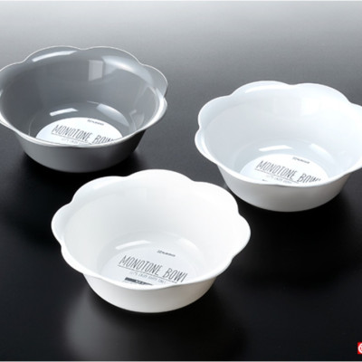 Tô nhựa Nakaya Monotone Plate size Ø205mm (Giao màu ngẫu nhiên) - Hàng nội địa Nhật Bản nhập khẩu chính hãng