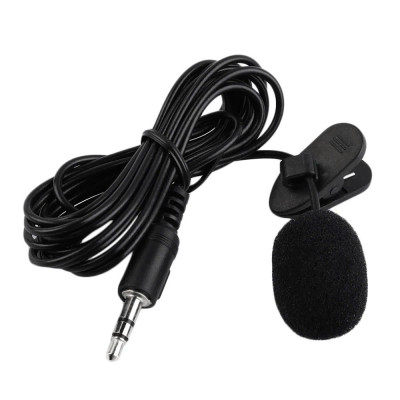 Micro Mic Thu Âm Chân 3.5mm Dành Cho Điện Thoại, Máy Quay, Máy Trợ Giảng - Hàng Nhập Khẩu