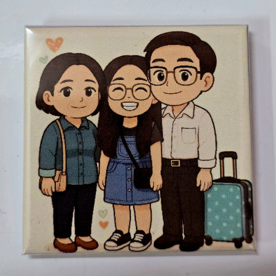 In Ảnh Nam châm, Huy Hiệu, Móc khóa Ảnh