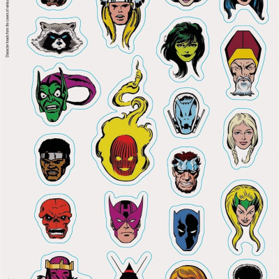Marvel Classic Sticker Book