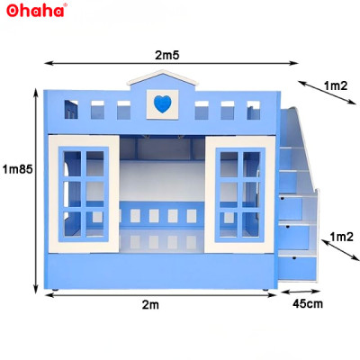 GIƯỜNG TẦNG THÔNG MINH OHAHA - GTTM004