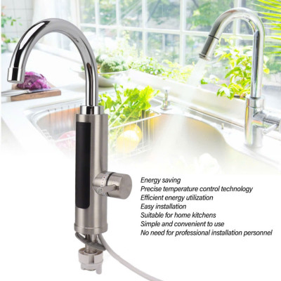 (CÓ CHỈNH NHIỆT ĐỘ) máy nước nóng trực tiếp tại vòi, tặng ổ cắm chống giật