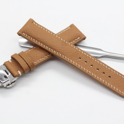 DÂY DA EPSOM THẬT ĐƯỢC HOÀN THIỆN THỦ CÔNG HÀNG CHÍNH HÃNG SONGHAN LEATHER, DÂY ĐỒNG HỒ DA CAO CẤP SANG TRỌNG HỢP THỜI TRANG, PHÙ HỢP VỚI CÁC DÒNG ĐỒNG HỒ CÓ SIZE  24mm 22mm 21mm 20mm 19mm 18mm 16mm BH 6 THÁNG WSEP-02