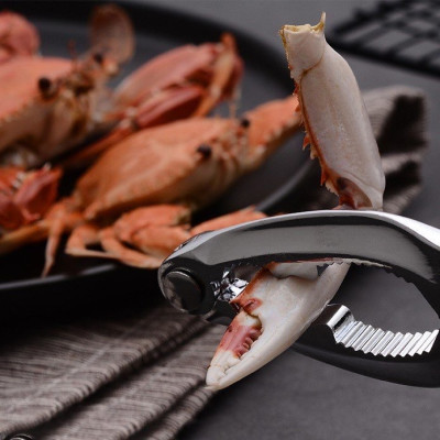  Kẹp  tách hải sản cua ghẹ , tách vỏ các loại hạt bằng inox không gỉ , phụ kiện nhà bếp đa năng 