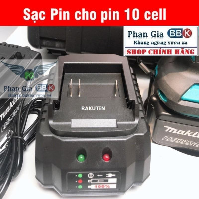 [chính hãƞg] SẠC CỐC 21V dùng cho máy khoan pin, máy siết bulong 10 CELL 15 CELL Chân Makita phổ thông