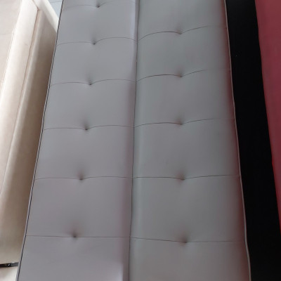 Sofa giường Special 1m7 da màu xám tùy chọn Juno Sofa