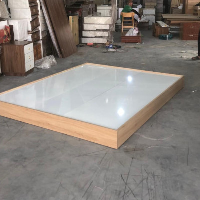 Giường ngủ gỗ đơn giản giá rẻ Juno Sofa 