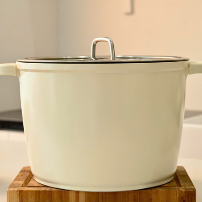 Nồi luộc gà chống dính phủ gốm Hàn Quốc dung tích 10L size 28cm, bảo hành 24 tháng