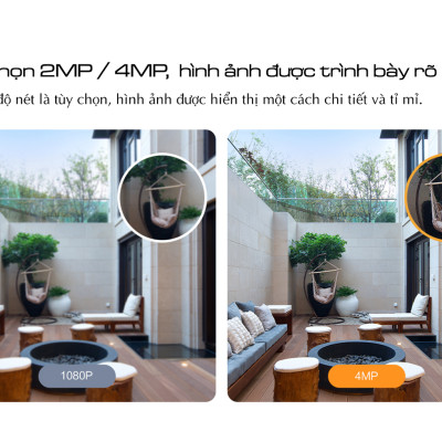 Camera IMOU CRUISER SE S21FP S41FP tích hợp mic, theo dõi đối tượng - Hàng chính hãng