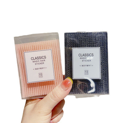 Hộp 10 Miếng Dán Tóc Hình Vuông Dễ Thương Cho Nữ 8X6Cm