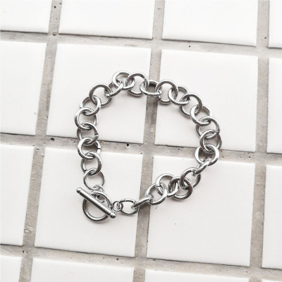 Vòng tay lắc tay vòng tròn phong cách Âu Mỹ cá tính