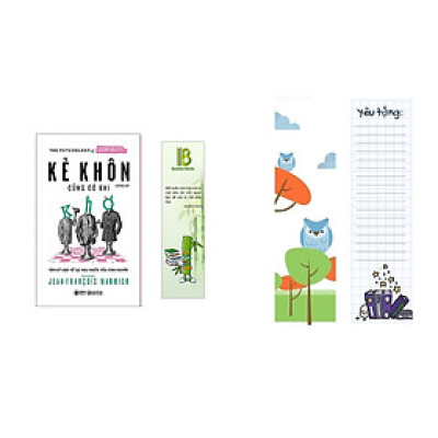 Kẻ Khôn Cũng Có Khi Khờ - Tác Giả: Jean-Francois Kieffer (Tặng kèm bookmark Bamboo Books)