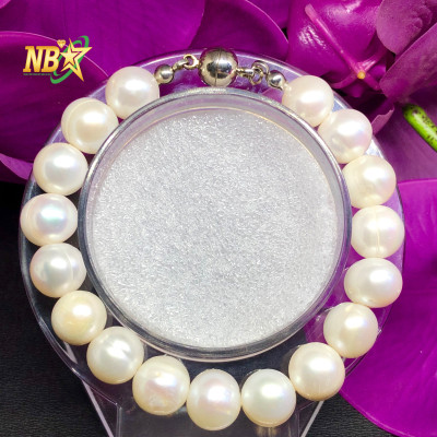 Bộ Vòng Cổ - Vòng Tay Cao Cấp Ngọc Trai Trắng - BNTT009