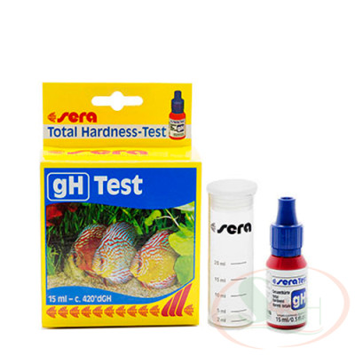 Bộ Sera gH Test kiểm tra độ cứng tổng gH nước ao hồ bể cá tép thủy sinh