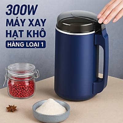 Máy Xay Hạt Khô 300W Mẫu Mới Loại Xịn – Nghiền Mịn Ngũ Cốc, Siêu Khỏe Cho Gia Đình