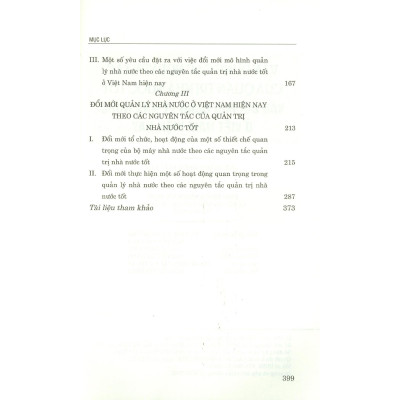 Sách - Vận Dụng Các Nguyên Tắc Của Quản Trị Nhà Nước Tốt Vào Đổi Mới Quản Lý Nhà Nước Ở Việt Nam Hiện Nay - NXB Chính Trị Quốc Gia