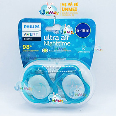 Núm ty ban đêm Philips Avent cho trẻ từ 6-18 tháng tuổi 376.21