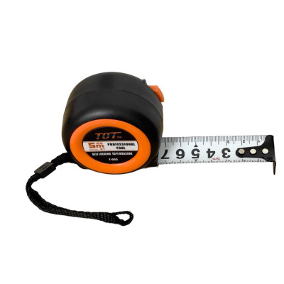 Thước Đo Cuộn 5m TOT – Professional Tool, Tự Hãm, Vỏ