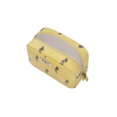 Cath Kidston - Túi đựng mỹ phẩm/Classic Cosmetic Case - Bee & Heart - Yellow -1042474