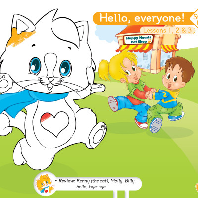 Bộ sản phẩm Tiếng Anh Happy Hearts 2 - Student