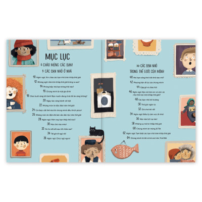 Sách cho bé - XIN CHÀO CÁC BẠN NHỎ TRÊN THẾ GIỚI - Sách tranh