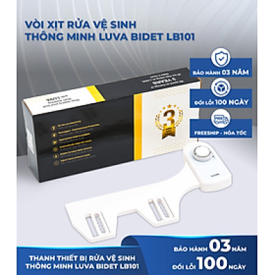 Thiết Bị Vòi Rửa Thông Minh Phiên Bản Tiết Kiệm LUVA Bidet LB101