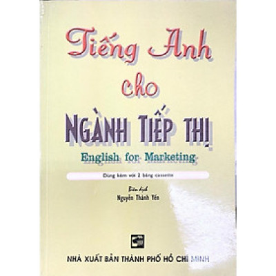 Sách - Tiếng Anh Cho Ngành Tiếp Thị - Nhân Trí Việt