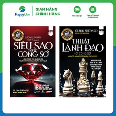 Bộ sách trở thành “ÁT CHỦ BÀI” công sở (Gồm 2 cuốn) - Happy Live