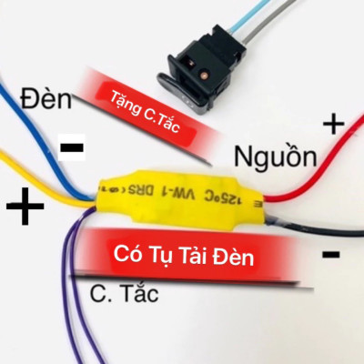 Mạch Pasing Cho đèn trợ sáng đèn pha...hàng Cao Cấp Mạch Passing Auto Trợ Sáng