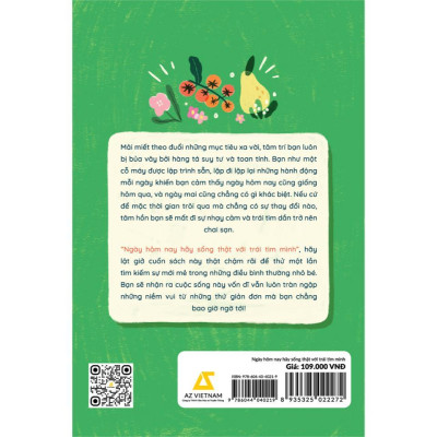 Sách - Ngày Hôm Nay Hãy Sống Thật Với Trái Tim Mình - AZ Việt Nam