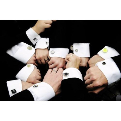 Khuy măng sét - Cufflinks Đính Ngọc pha lê