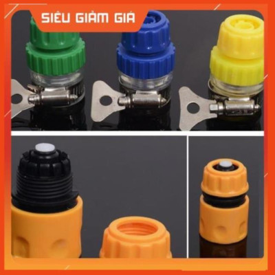 Bộ dây vòi xịt nước rửa xe, tưới cây . tăng áp 3 lần, loại 3m, 5m 206236Eđầu đồng, cút+ tặng túi đựng bút