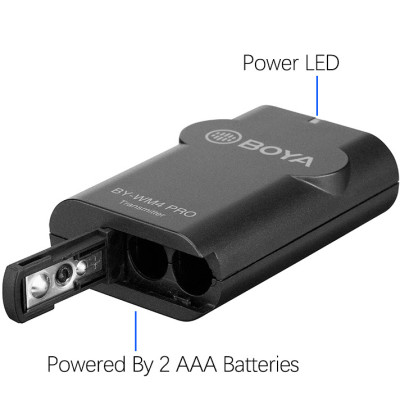 QUÀ TẶNG LÊN TỚI 359K - Micro không dây WM4 Pro K1 (thế hệ mới) sử dụng cho điện thoại, máy quay BY-WM4 PRO Wireless Lavalier Lapel Microphone for iPhone Android Smartphone DSLR Cameras Youtube Recording Streaming Vlog Hàng Chính Hãng