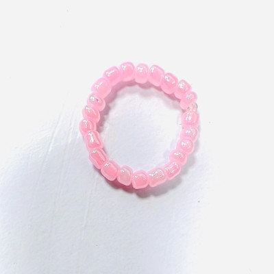 PHỤ KIỆN NỮ HANDMADE MÀU HỒNG MÃ 06 DẠNG TRÒN LẤP LÁNH