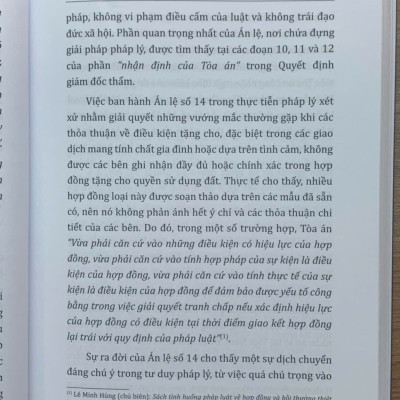 Bình luận các án lệ tranh chấp về đất đai – Góc nhìn từ thực tiễn xét xử của Thẩm phán (tập 1 và 2)